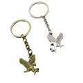 Zinc Alloy Eagle Keychain Animal Bag Charm Key Ring view 5