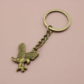 Zinc Alloy Eagle Keychain Animal Bag Charm Key Ring view 6
