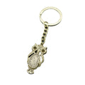 Metal Minimalist Owl Keychain For Bag Charm Gift view 5