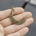Zinc Alloy Moon Pendant Keychain Bag Charm Gift view 4