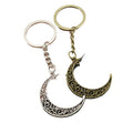 Zinc Alloy Moon Pendant Keychain Bag Charm Gift view 5