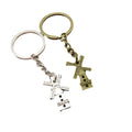 Metal Minimalist Windmill Keychain Bag Charm Gift view 5