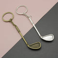 Zinc Alloy Golf Club Keychain For Sports Car Key Ring view 1