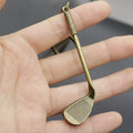 Zinc Alloy Golf Club Keychain For Sports Car Key Ring view 3