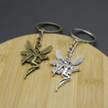 Zinc Alloy Simple Angel Keychain Bag Charm Gift view 4