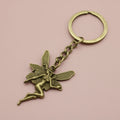 Zinc Alloy Simple Angel Keychain Bag Charm Gift view 6