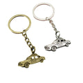 Metal Minimalist Car Pendant Keychain Auto Key Ring Gift view 5