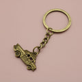 Metal Minimalist Car Pendant Keychain Auto Key Ring Gift view 6