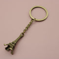 Metal Minimalist Tower Keychain Bag Charm Gift Decor view 6