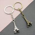 Metal Minimalist Tower Keychain Bag Charm Gift Decor view 1