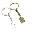 Zinc Alloy Simple Poker Card Keychain Bag Charm Gift Accessory view 5