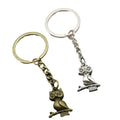 Metal Owl Keychain Bag Charm (7697) view 5
