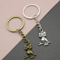 Metal Owl Keychain Bag Charm (7697) view 1