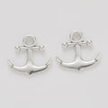 Zinc Alloy Ship Wheel Anchor Charm Pendant No.005664 for DIY Necklace Bracelet Jewelry Making view 3