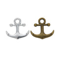 Zinc Alloy Ship Wheel Anchor Charm Pendant No.005664 for DIY Necklace Bracelet Jewelry Making view 4