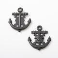 Zinc Alloy Ship Wheel Anchor Charm Pendant No.885154 for DIY Necklace Bracelet Jewelry Making view 4