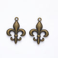 Zinc Alloy Ship Wheel Anchor Charm Pendant No.679285 for DIY Necklace Bracelet Jewelry Making view 3
