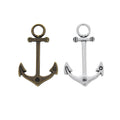 Zinc Alloy Ship Wheel Anchor Charm Pendant No.859920 for DIY Necklace Bracelet Jewelry Making view 4
