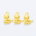 Zinc Alloy Snake Charm Pendant No.736742 for DIY Necklace Bracelet Jewelry Making view 3