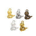 Zinc Alloy Snake Charm Pendant No.736742 for DIY Necklace Bracelet Jewelry Making view 5
