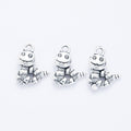 Zinc Alloy Snake Charm Pendant No.736742 for DIY Necklace Bracelet Jewelry Making view 4