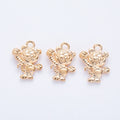 Vintage Zinc Alloy Tiger Charm Pendant For DIY Jewelry Accessories Necklace Bracelet Making view 3