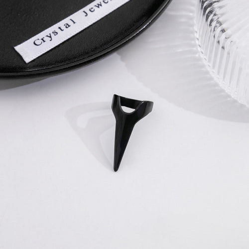 European American Punk Nail Ring Minimalist Party Claw Statement Finger Ring