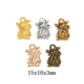 Zinc Alloy Dragon Charm Pendant for DIY Necklace Bracelet Jewelry Making view 1