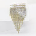 Alloy Rhinestone Tassel Brooch Pin For Women Clothing Decoration view 2