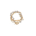 Metal OT Clasp Irregular Geometric Bracelet Jewelry Set, Minimalist Vintage Style view 5