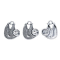 Antique Silver Zinc Alloy Koala Charm Pendant for DIY Necklace Bracelet Jewelry Making view 2