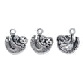 Antique Silver Zinc Alloy Koala Charm Pendant No.585050 for DIY Necklace Bracelet Jewelry Making view 2