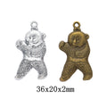 Zinc Alloy Kung Fu Panda Charm Pendant for DIY Necklace Bracelet Jewelry Making view 1