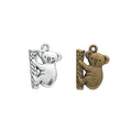 Zinc Alloy Koala Charm Pendant for DIY Necklace Bracelet Jewelry Making view 4
