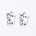 Zinc Alloy Koala Charm Pendant for DIY Necklace Bracelet Jewelry Making view 2