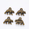 Zinc Alloy Polar Bear Charm Pendant for DIY Necklace Bracelet Jewelry Making view 4