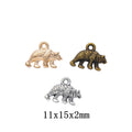 Zinc Alloy Polar Bear Charm Pendant for DIY Necklace Bracelet Jewelry Making view 1