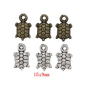 Zinc Alloy Turtle Charm Pendant No.212905 for DIY Necklace Bracelet Jewelry Making view 1