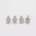 Zinc Alloy Turtle Charm Pendant No.212905 for DIY Necklace Bracelet Jewelry Making view 3