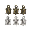 Zinc Alloy Turtle Charm Pendant No.212905 for DIY Necklace Bracelet Jewelry Making view 4
