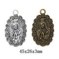 Zinc Alloy Queen Charm Pendant for DIY Necklace Bracelet Jewelry Making view 1