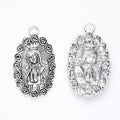 Zinc Alloy Queen Charm Pendant for DIY Necklace Bracelet Jewelry Making view 3