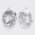 Zinc Alloy Girl Charm Pendant for DIY Necklace Bracelet Jewelry Making view 2