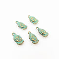 Zinc Alloy Buddha Head Charm Pendant for DIY Necklace Bracelet Jewelry Making view 4