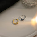 Niche Sun And Moon Open Ring For Couples, Stackable Celestial Adjustable Finger Jewelry view 3
