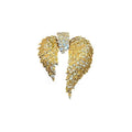 Rhinestone Angel Wing Alloy Brooch, Light Luxury Fashion Pin For Blazers And Coats view 5
