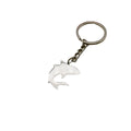 Metal Shark Keychain Bag Charm Gift view 5