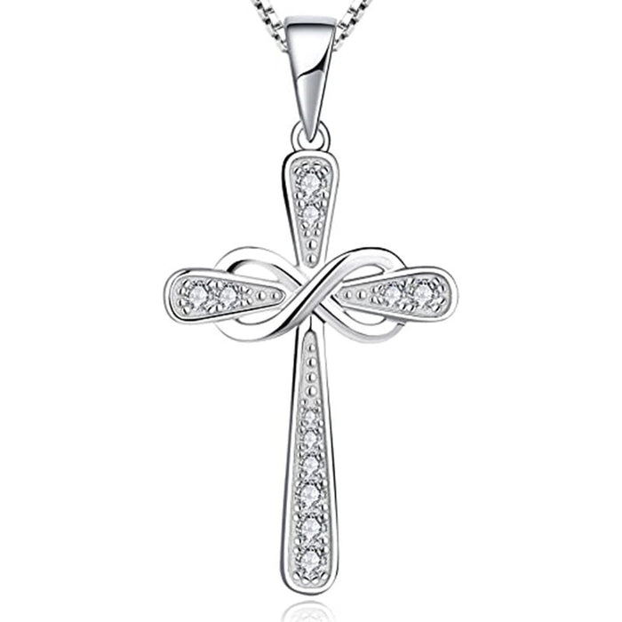 Eternal Infinity Love Mobius Ring Necklace Fashion Metal Pendant Necklace Jewelry