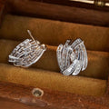 Fashion Personalized Women's Stud Earrings T Shape Elegant Commuter Earrings For Daily Wear view 3