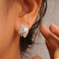 Fashion Personalized Women's Stud Earrings T Shape Elegant Commuter Earrings For Daily Wear view 4